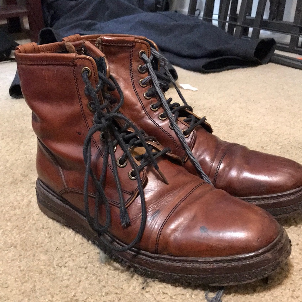 Coach Leather Boots